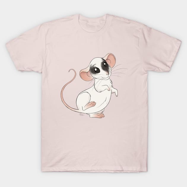 Cute Whiskers T-Shirt by mariamar
